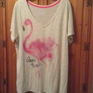 Lane Bryant,  Pink Flamingo T-shirt